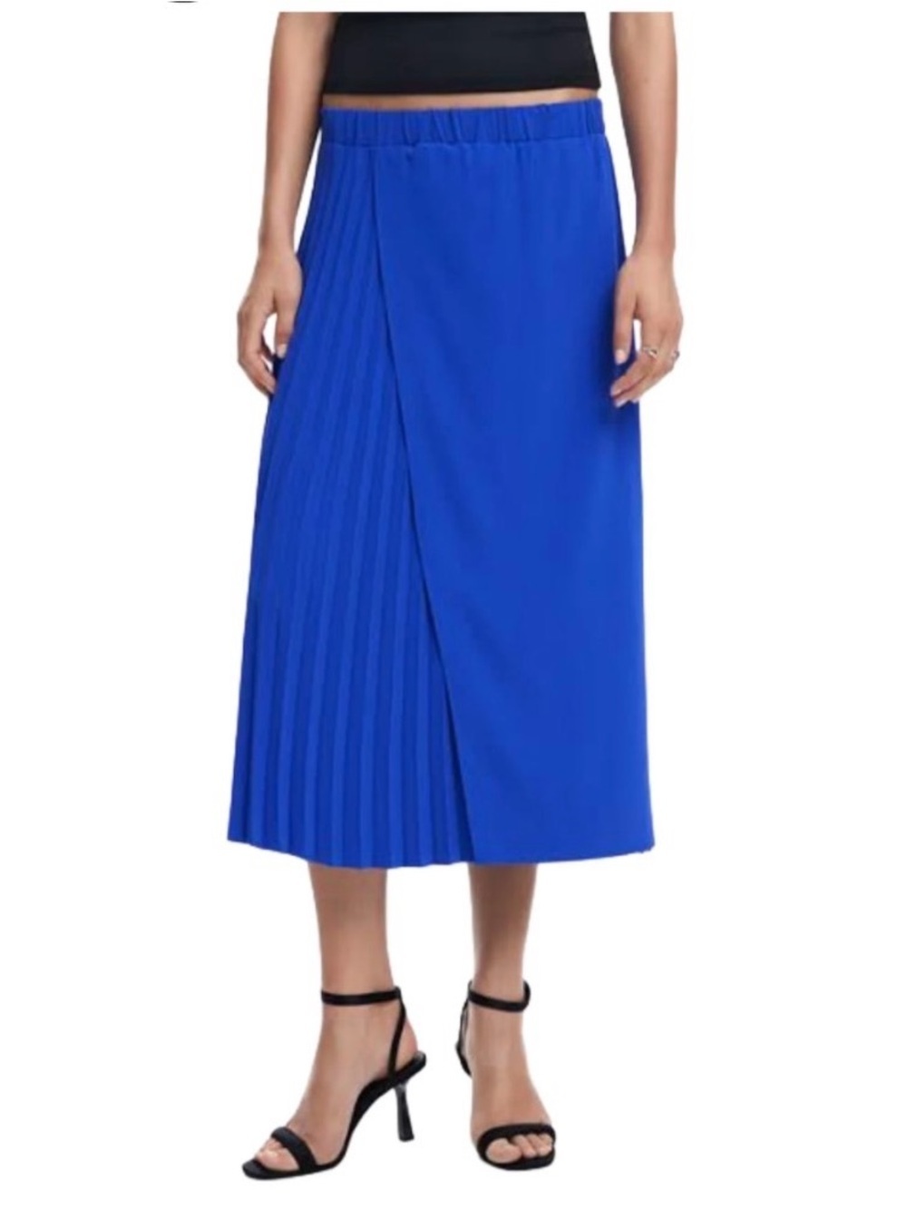 Desigual | Xining Pleated Midi Skirt